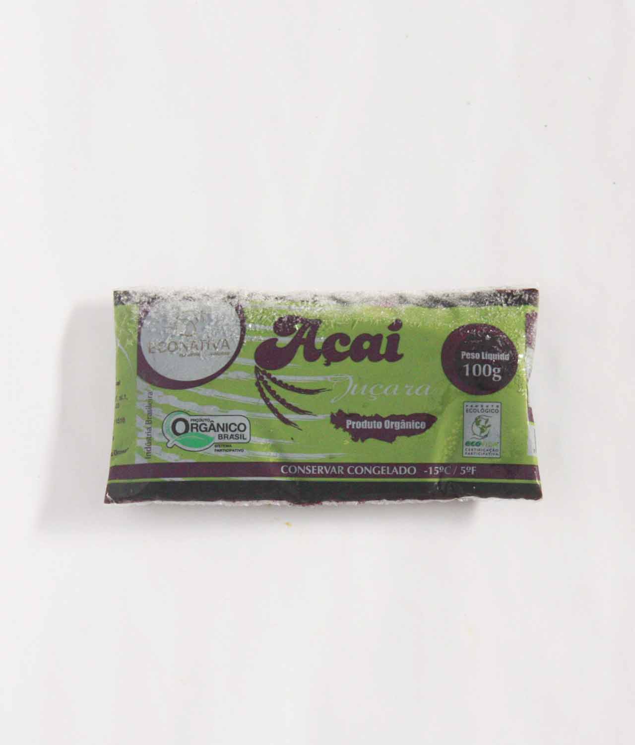 Polpa Açai Juçara Orgânica
