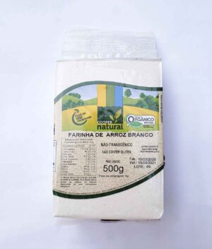 Farinha de Arroz Branco Orgânica