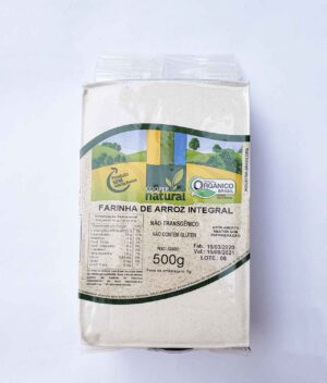 Farinha de Arroz Integral Orgânica