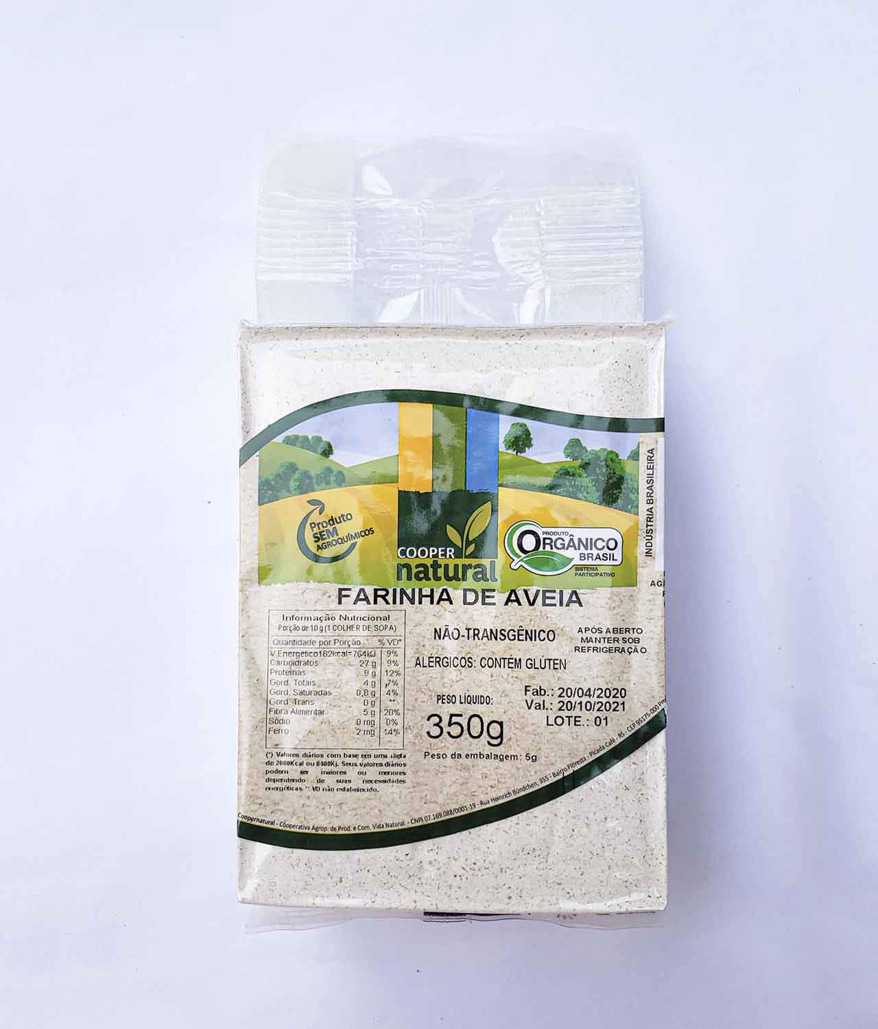 Farinha de Aveia Orgânica