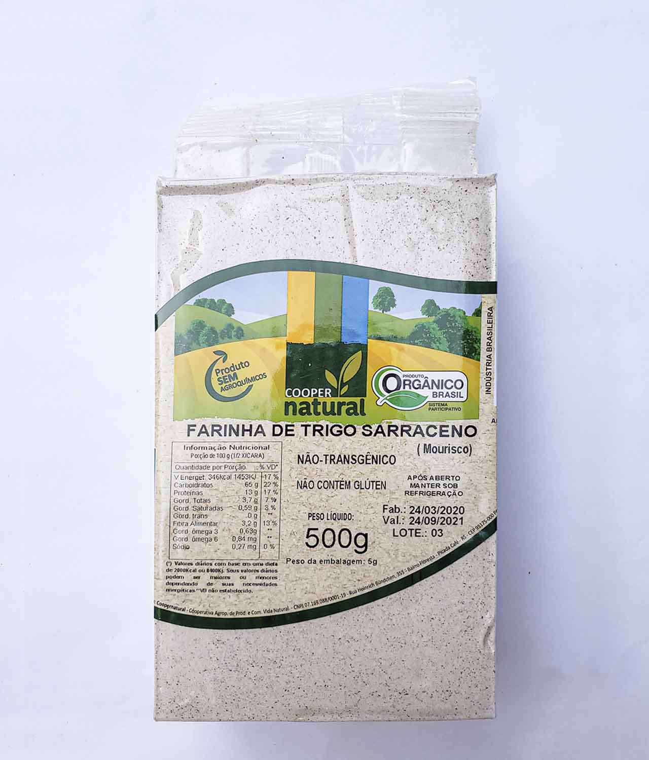 farinha de trigo sarraceno