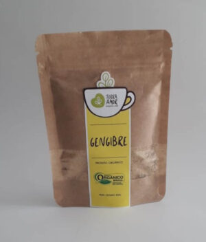 Gengibre em Pó Orgânico (30g) - Terra Amor