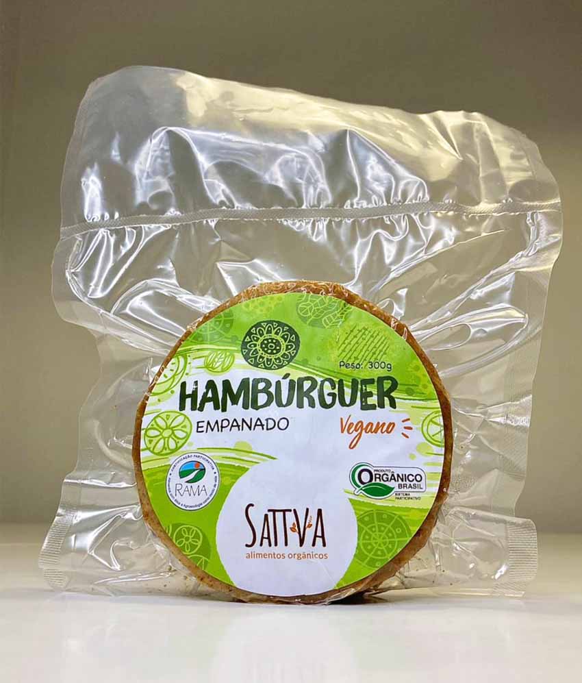 Hamburguer Vegano Tradicional Orgânico