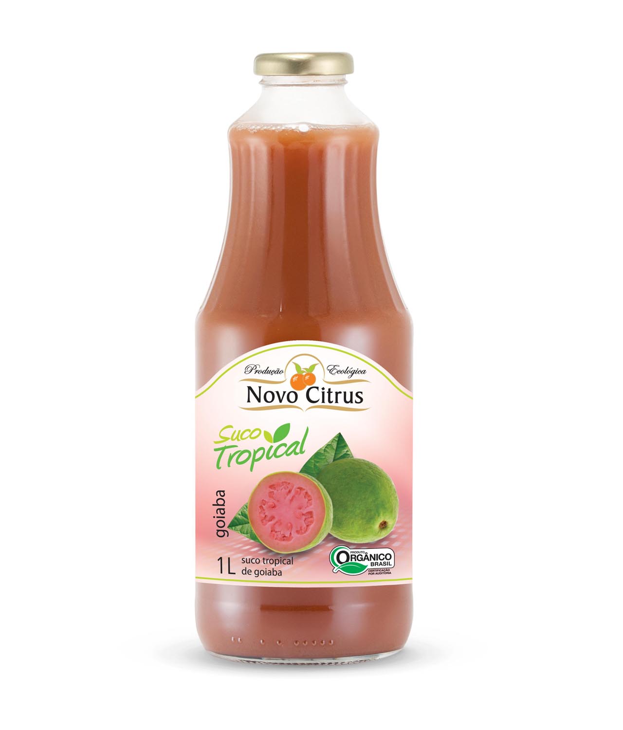 Suco de Goiaba Orgânico (1L) - Novo Citrus
