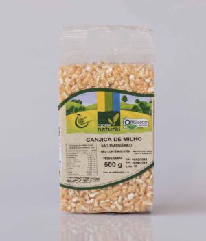 Canjica de Milho Amarelo Orgânico (500g) - Coopernatural
