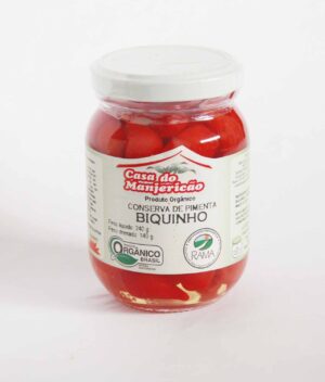 Pimenta Biquinho Orgânica (240g) - Casa do Manjericão
