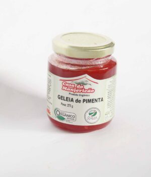Geleia de Pimenta Orgânica (270g) - Casa do Manjericão