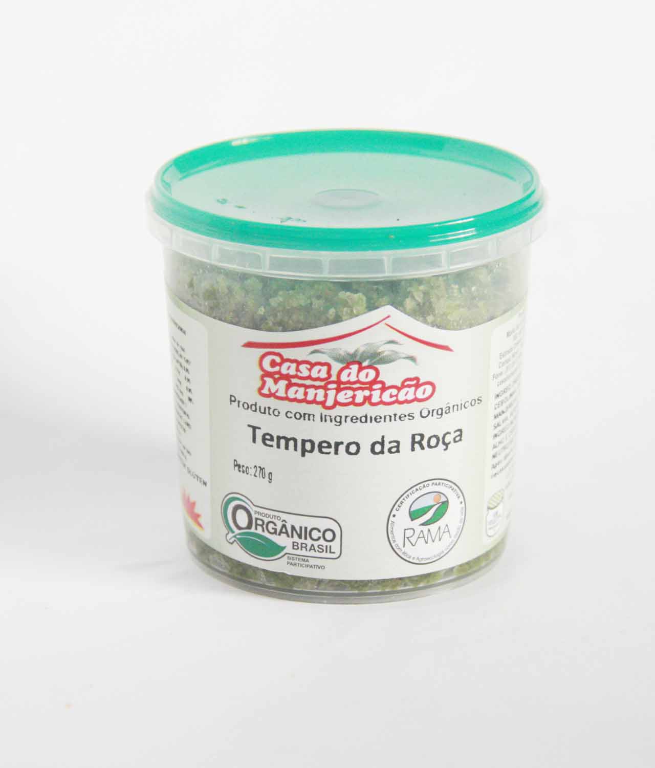 Tempero da Roça sem Pimenta Orgânico (810gr) - Casa do Manjericão