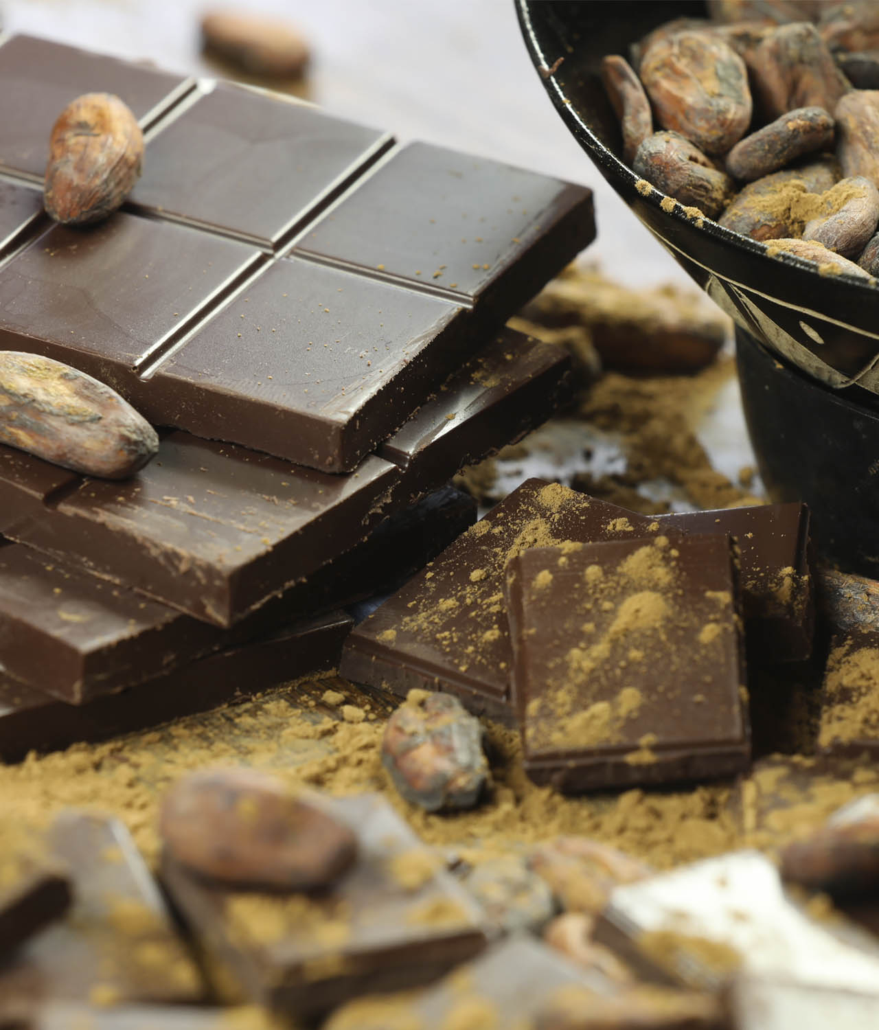 Chocolate 70% de Cacau Com Açucar de Coco Orgânico (80g) - Onveg - Imagem 2