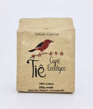 Café Moído (250g) - Tiê Café Ecológico