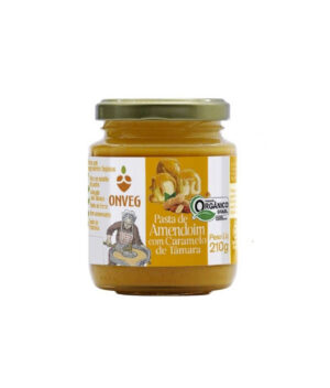 Pasta de Amendoim com Caramelo de Tâmara Orgânico (210g) - Onveg