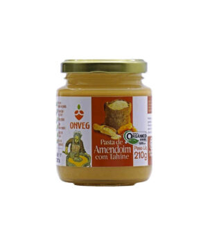 Pasta de Amendoim com Tahine Orgânico (210g) - Onveg
