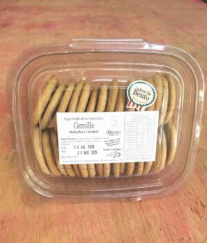Bolacha Colonial Orgânica (250g) - Gemille