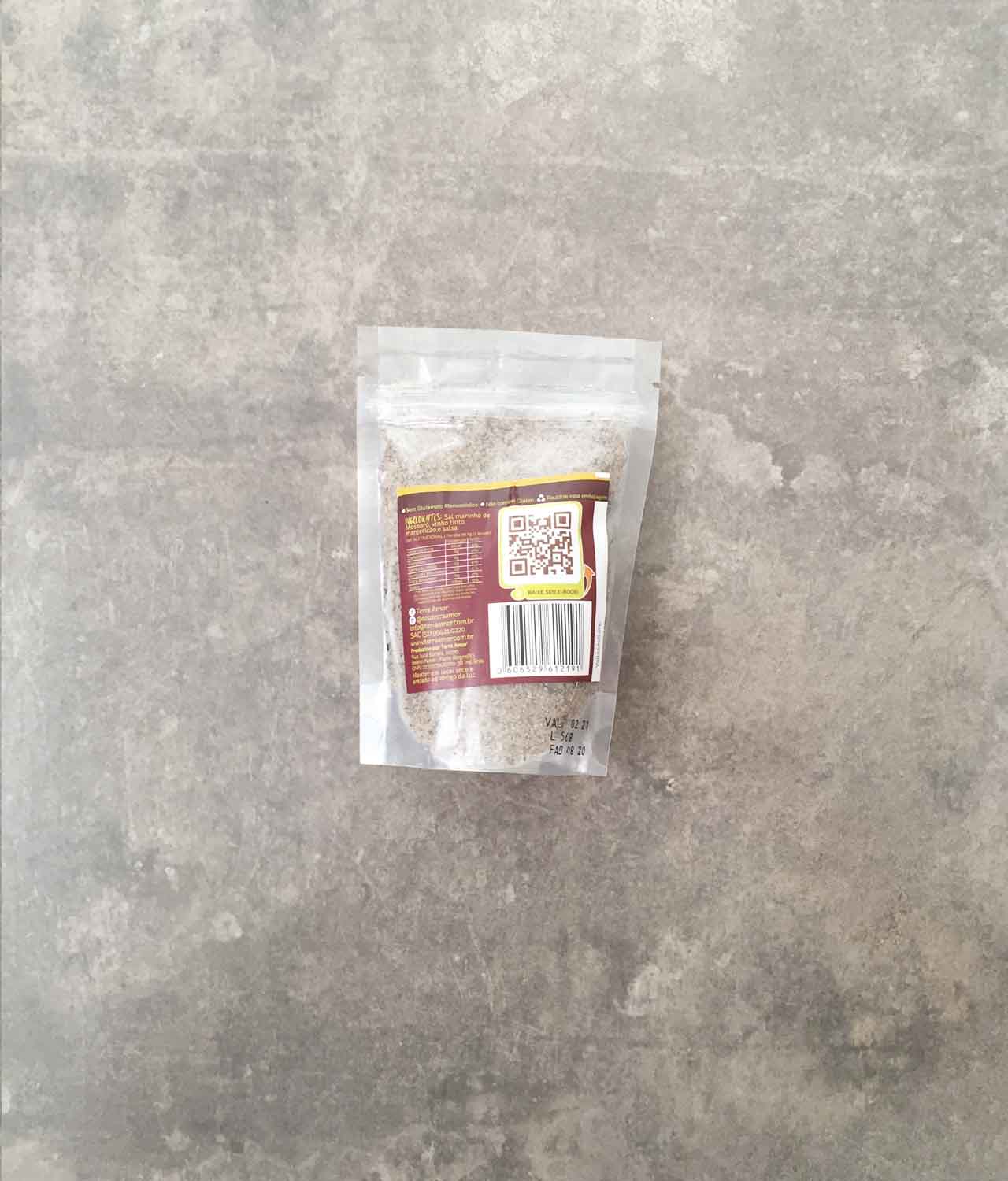 Ervas ao Vinho e Sal Marinho Orgânico (150g) - Terra Amor - Imagem 2