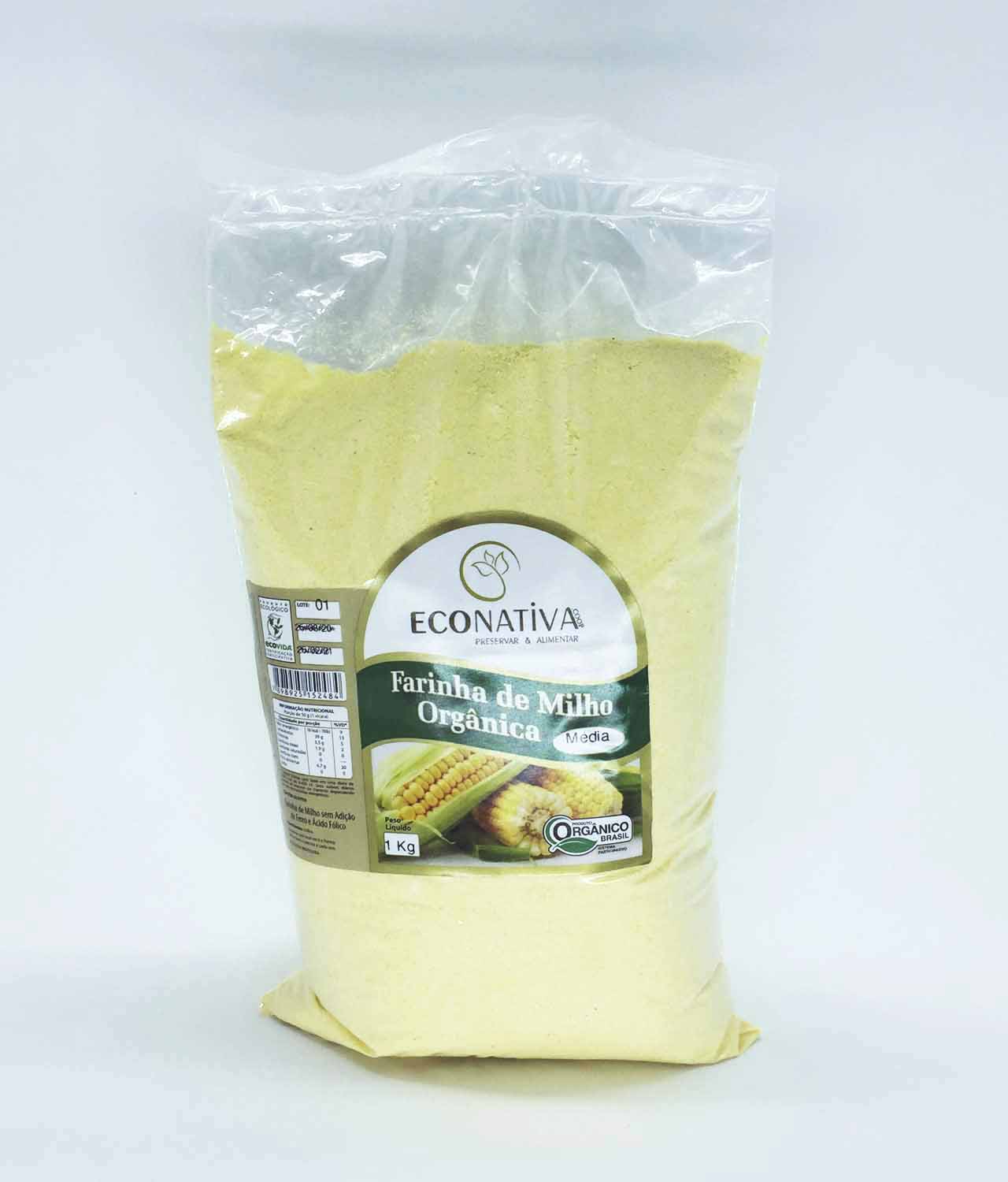Farinha de Milho Orgânica
