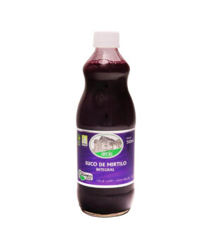 suco de mirtilo orgânico