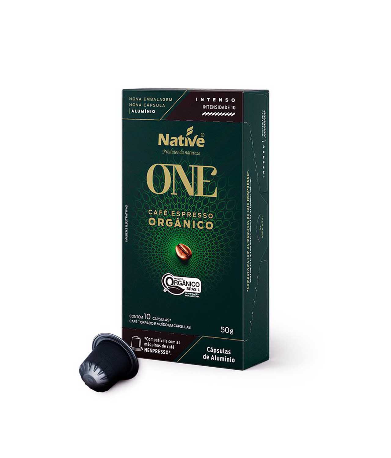 Café Intenso em Cápsulas Orgânico