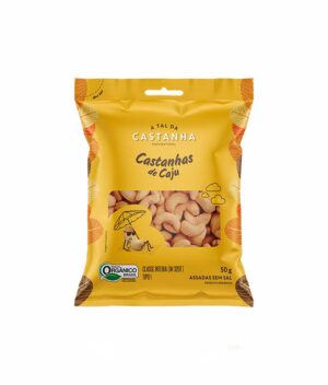Castanhas de Caju Assadas Orgânicas