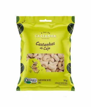 Castanhas de Caju Cruas Orgânicas