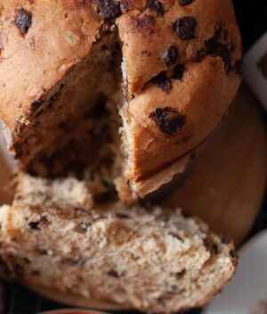 Panetone de Chocolate com Bergamota Orgânico