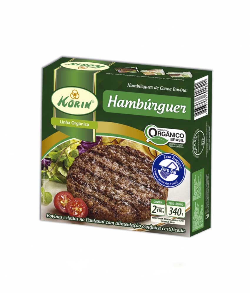 Hamburguer Orgânico (340g) - Korin