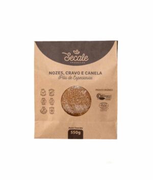 Pão de Nozes Cravo e Canela Orgânico
