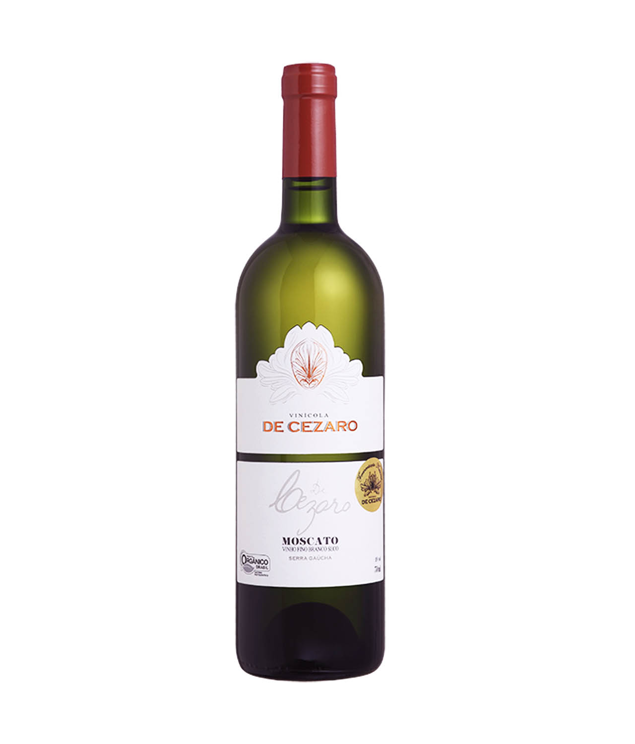 Vinho Fino Branco Moscato Seco Orgânico
