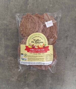 Waffer de Banana com Açaí Orgânico