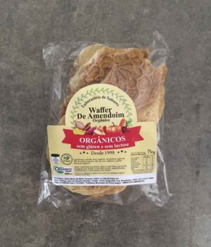Waffer de Amendoim Orgânico