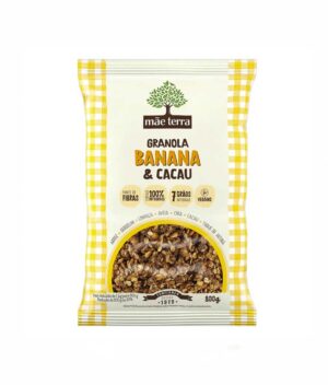 Granola Banana e Cacau Orgânica