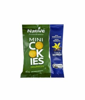 Mini Cookies Baunilha Orgânico