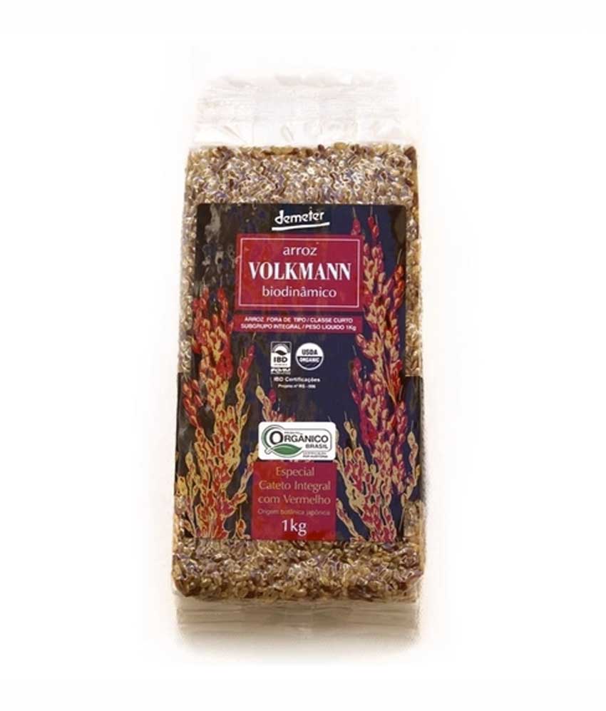 Arroz Cateto Integral com Vermelho Biodinâmico Orgânico