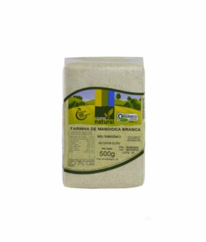 Farinha de Mandioca Branca Orgânica