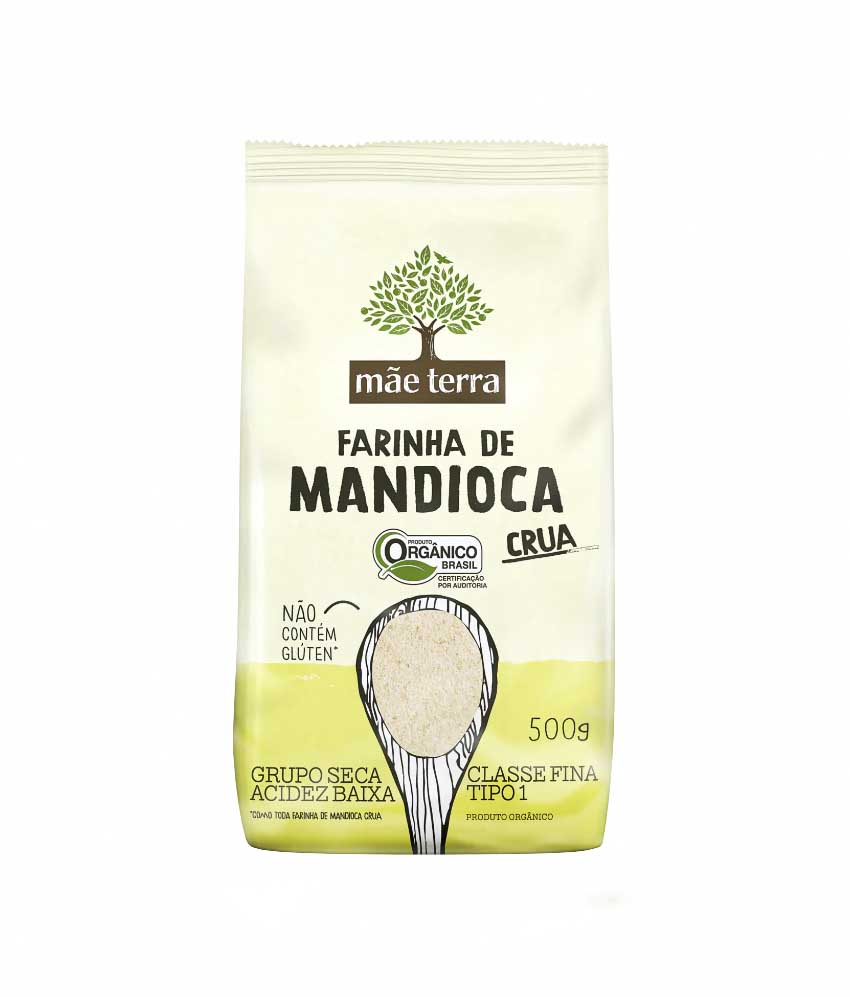 Farinha de Mandioca Orgânica