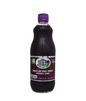 Suco de Uva Tinto Integral Bordô Orgânico