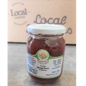 Geléia de Morango Picante Orgânica (300g) - Delícias Carlotto