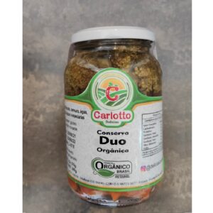 Conserva Duo Orgânica (570g) - Delícias Carlotto