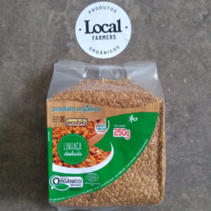 Linhaça Dourada Orgânica (250g) - Ecobio