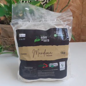 Mandioca Amarela Descascada Orgânica (1kg)