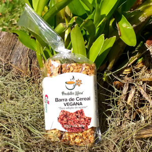 Barra de Cereal Vegana Sem Açúcar (44g) - Produtos Lilien