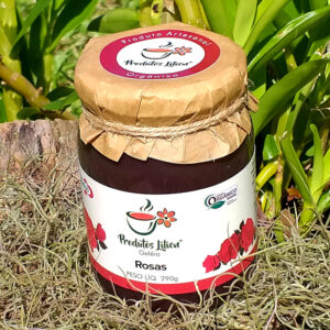 Geleia de Rosas Orgânica (290g) - Produtos Lilien