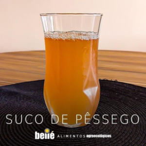 Suco de Pêssego Orgânico (500ml) - Bellé