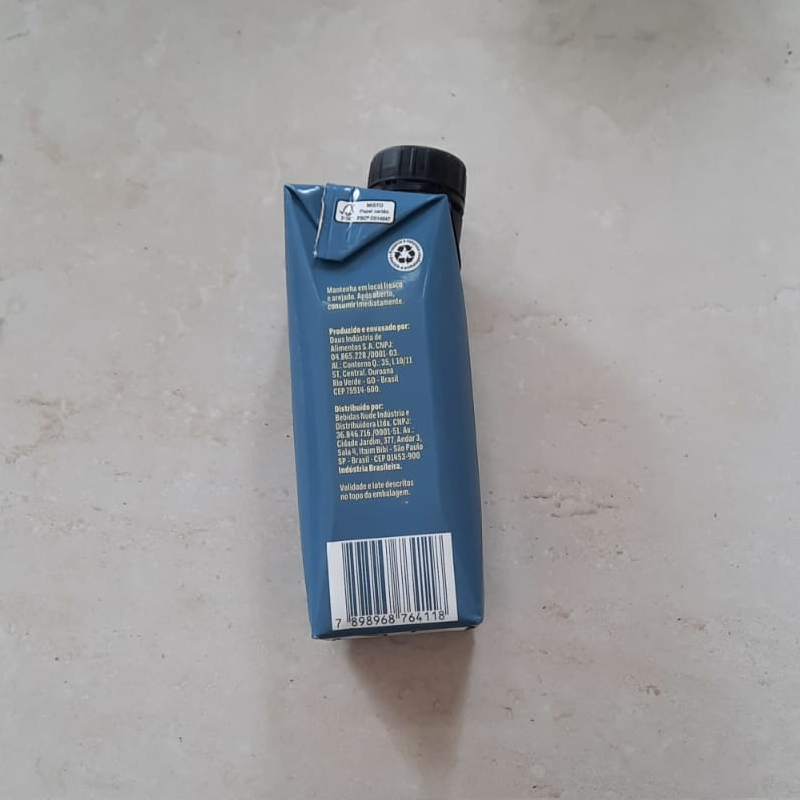 Bebida de Aveia Sem Glúten, com Baunilha e Café (250ml) - Nude - Imagem 4