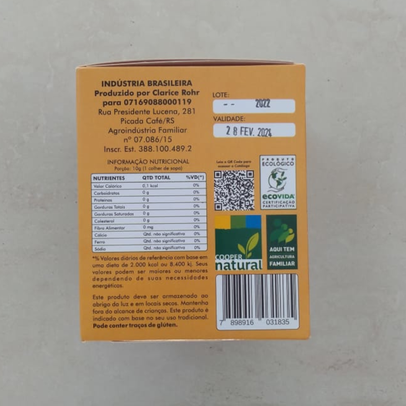 Chá Orgânico de Capim-limão e Melissa (10 sachês Dreap Tea de 2g cada) - Produtos Lilien - Imagem 3