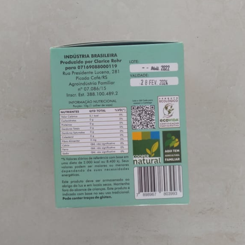 Chá Orgânico de Erva-doce e Hortelã (10 sachês Dreap Tea de 2g cada) - Produtos Lilien - Imagem 2