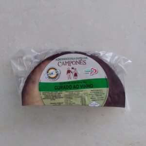 Queijo Colonial - Curado ao Vinho (un. de aprox. 400g) - Agroindústria Familiar Camponês
