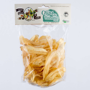 Chips Orgânico de Banana (100g) - Sítio Amigos da Terra