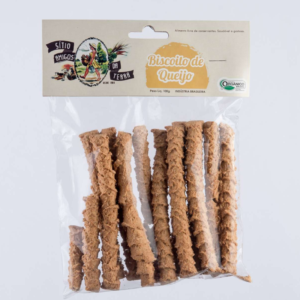 Biscoito Orgânico de Queijo (100g) - Sítio Amigos da Terra