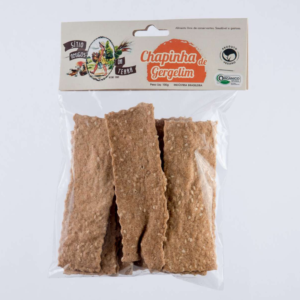 Chapinha Orgânica de Gergelim (100g) - Sítio Amigos da Terra