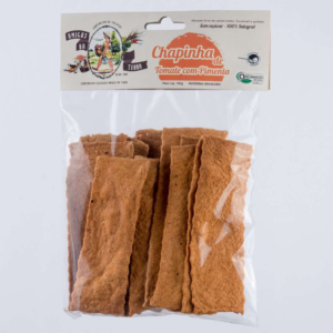 Chapinha Orgânica de Tomate com Pimenta (100g) - Sítio Amigos da Terra